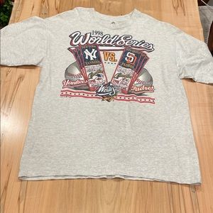 Vintage World Series tee top tshirt shirt